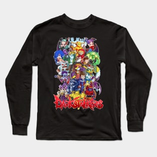 Chibi Dark Stalkers Cast Long Sleeve T-Shirt